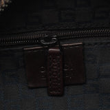 Gucci 101333 Brown Suede Hobo Shoulder Bag