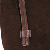 Gucci 101333 Brown Suede Hobo Shoulder Bag
