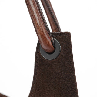 Gucci 101333 Brown Suede Hobo Shoulder Bag