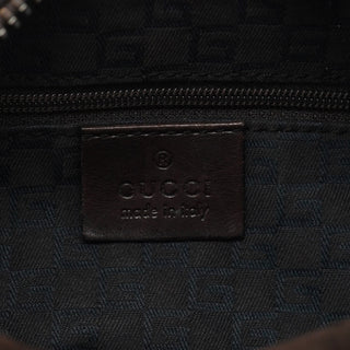 Gucci 101333 Brown Suede Hobo Shoulder Bag