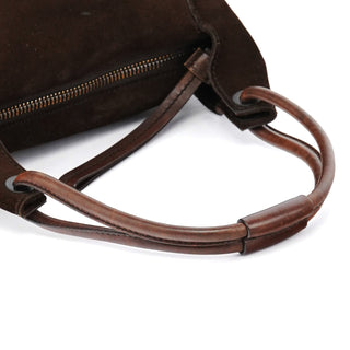 Gucci 101333 Brown Suede Hobo Shoulder Bag