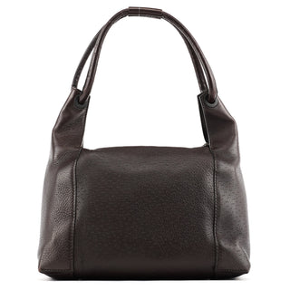 Gucci 101333 Dark Brown Leather Shoulder Bag