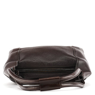 Gucci 101333 Dark Brown Leather Shoulder Bag