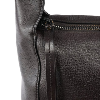 Gucci 101333 Dark Brown Leather Shoulder Bag