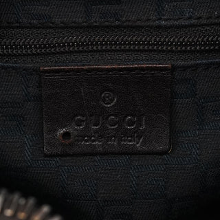 Gucci 101333 Dark Brown Leather Shoulder Bag