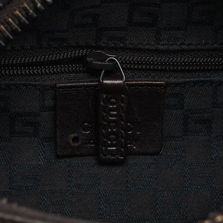 Gucci 101333 Dark Brown Leather Shoulder Bag