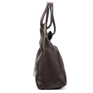 Gucci 101333 Dark Brown Leather Shoulder Bag