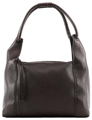 Gucci 101333 Dark Brown Leather Shoulder Bag