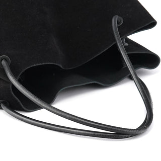 Gucci 101340 Black Suede Tote Bag