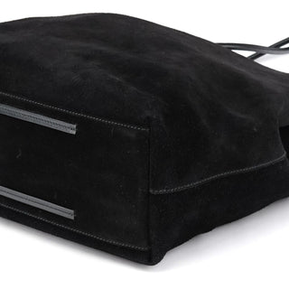 Gucci 101340 Black Suede Tote Bag