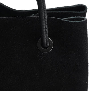 Gucci 101340 Black Suede Tote Bag