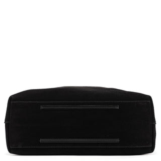 Gucci 101340 Black Suede Tote Bag