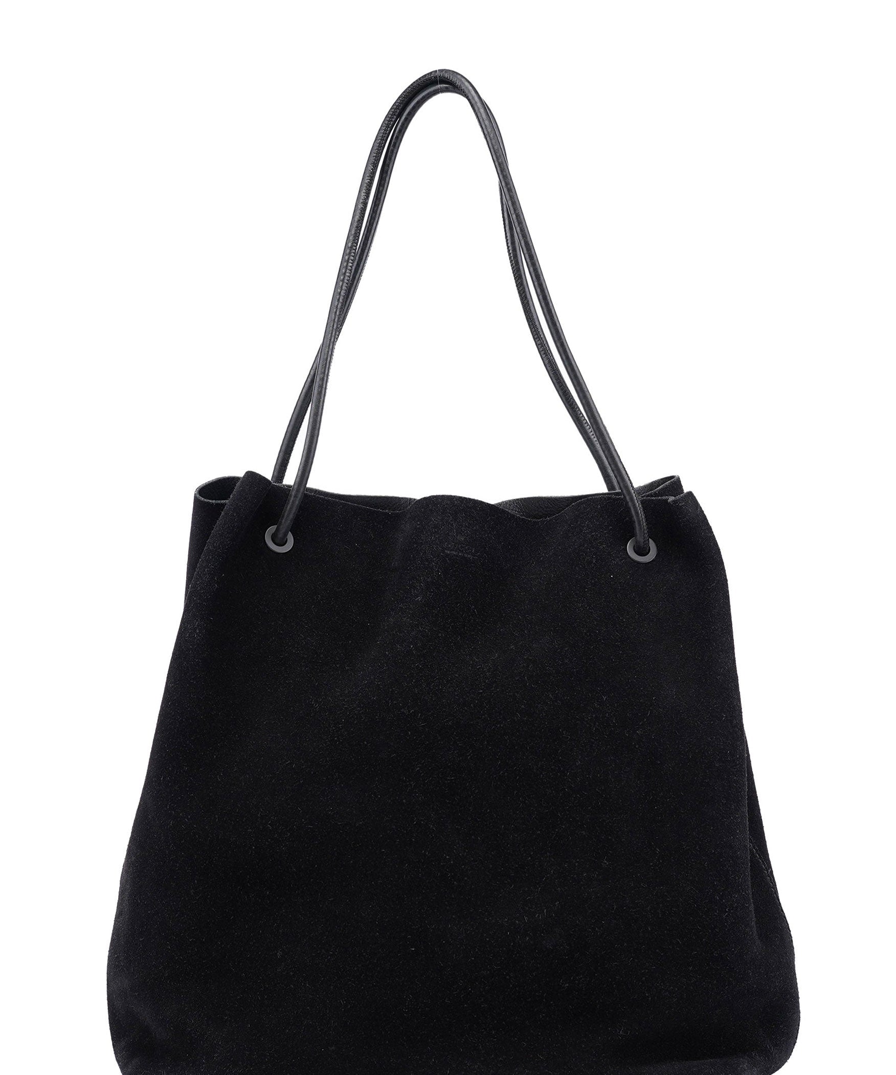 Gucci 101340 Black Suede Tote Bag