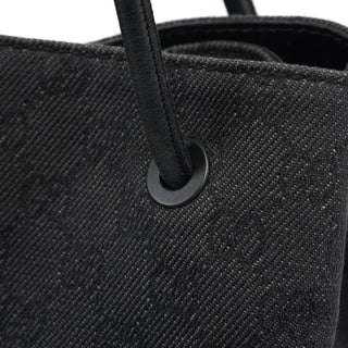 Gucci 101341 Anthracite Denim GG Tote Bag