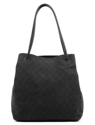 Gucci 101341 Anthracite Denim GG Tote Bag