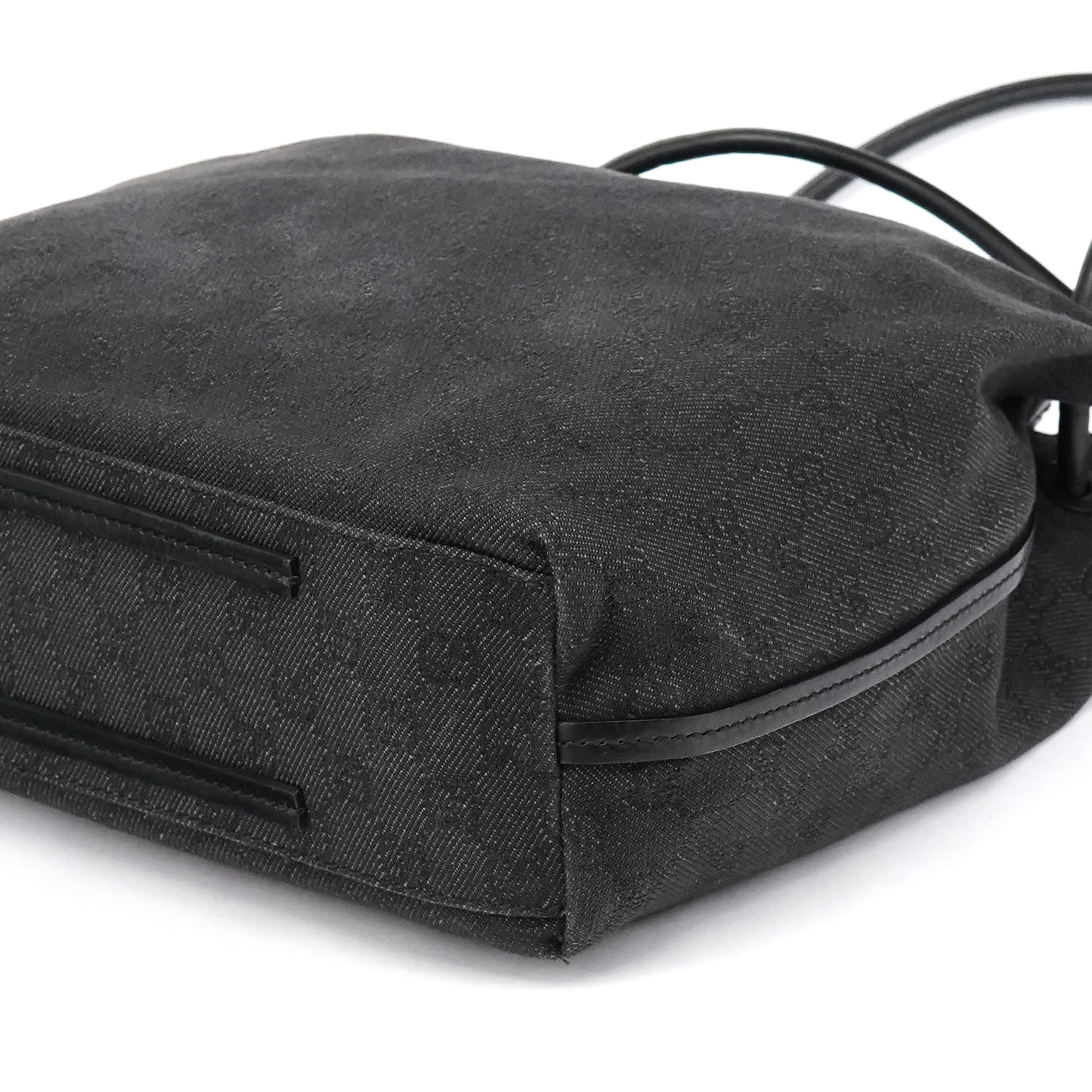Gucci 101341 Anthracite Denim GG Tote Bag