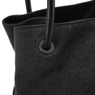 Gucci 101341 Anthracite Denim GG Tote Bag