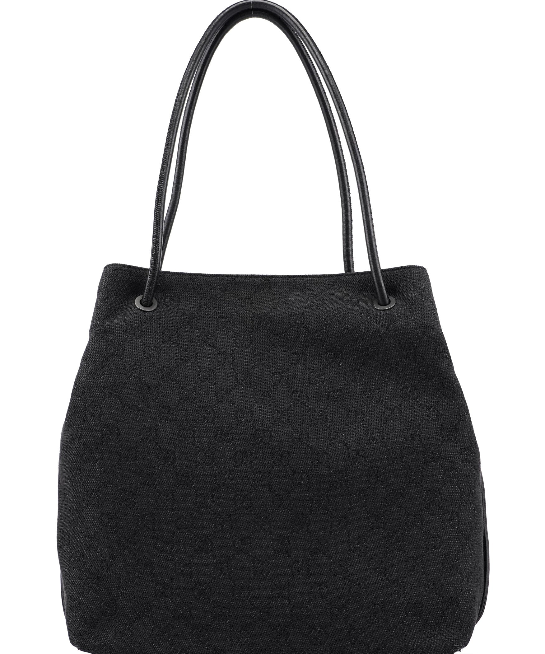 Gucci 101341 Anthracite GG Denim Tote Bag
