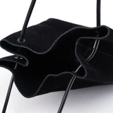 Gucci 101341 Black Suede Tote Bag