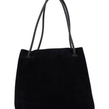 Gucci 101341 Black Suede Tote Bag