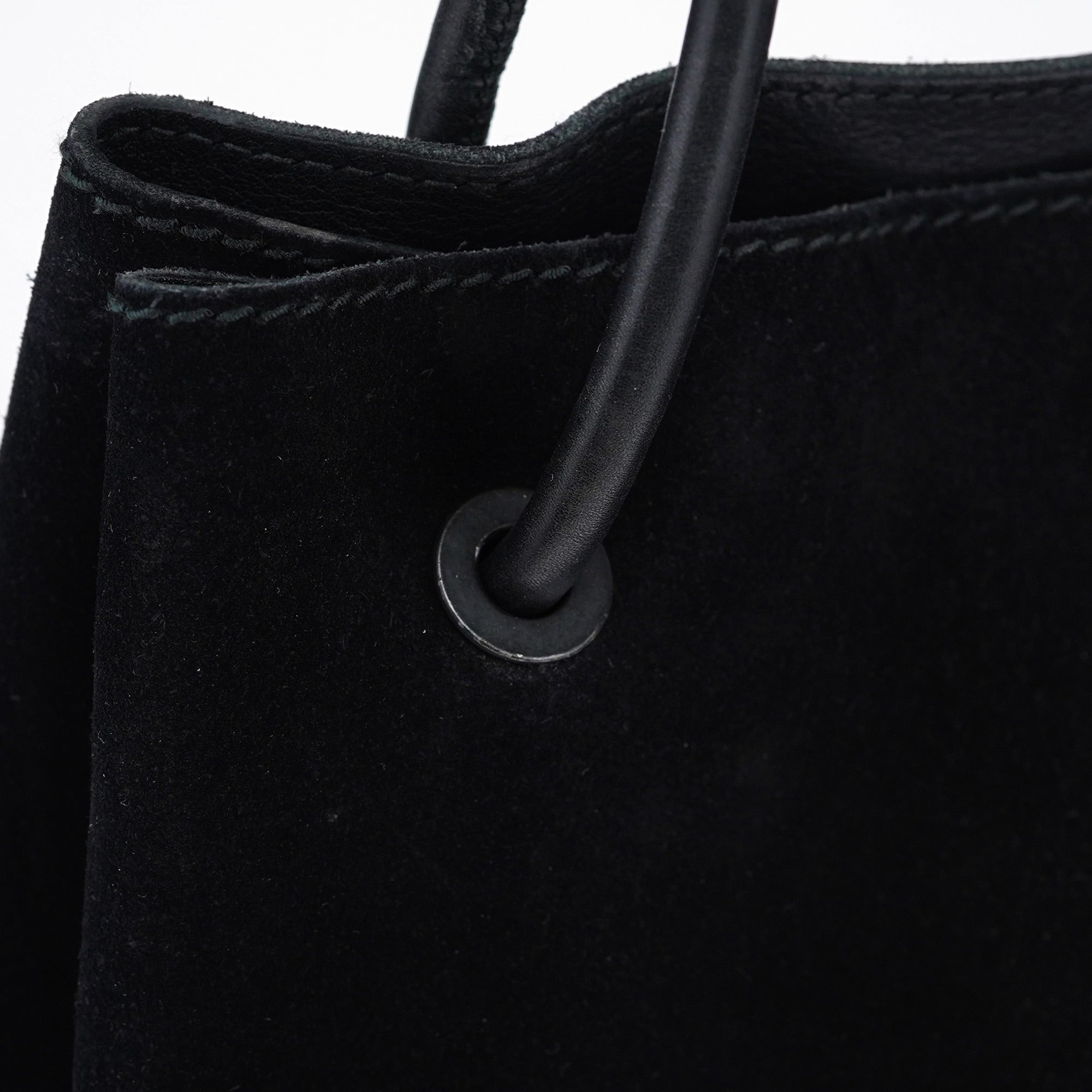 Gucci 101341 Black Suede Tote Bag