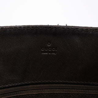 Gucci 101341 Brown GG Canvas Tote Bag