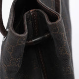 Gucci 101341 Brown GG Canvas Tote Bag