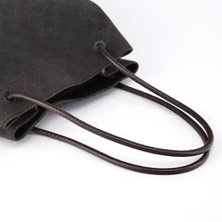 Gucci 101341 Brown GG Canvas Tote Bag