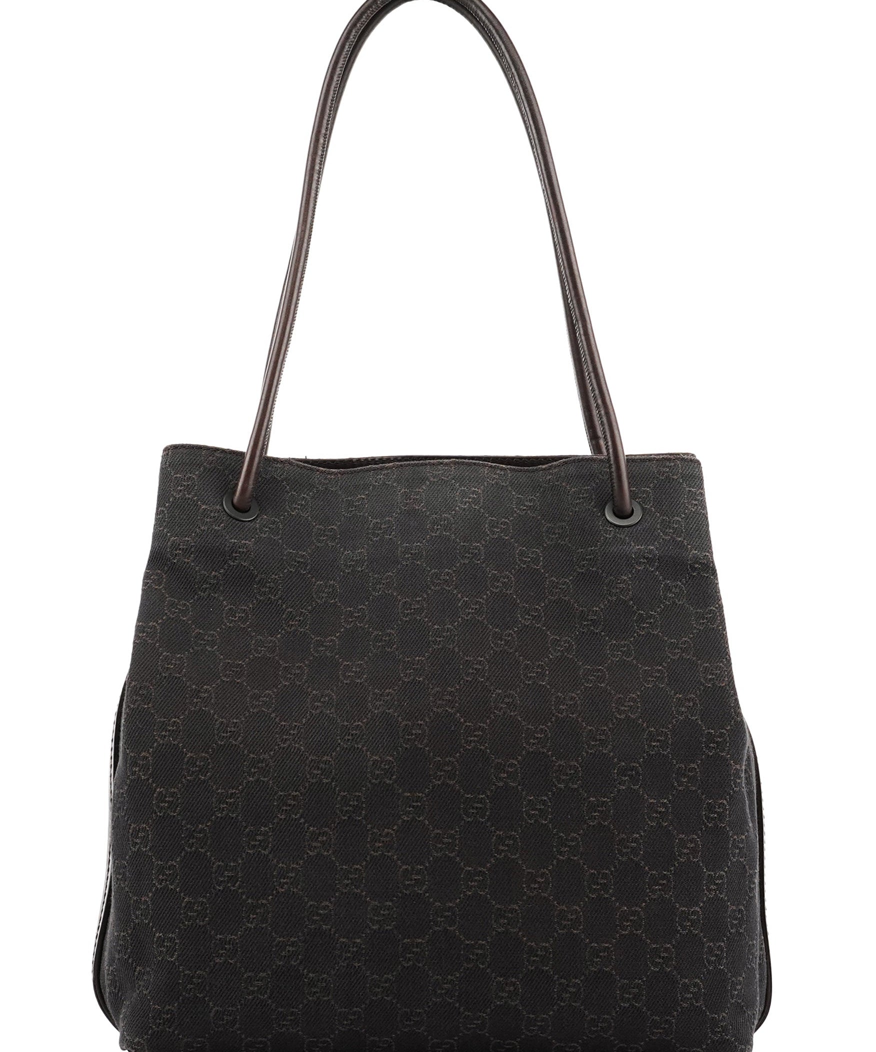 Gucci 101341 Shopper van bruin GG-canvas