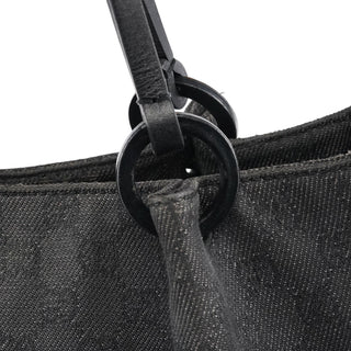 Gucci 101920 Anthracite GG Canvas Tote Bag