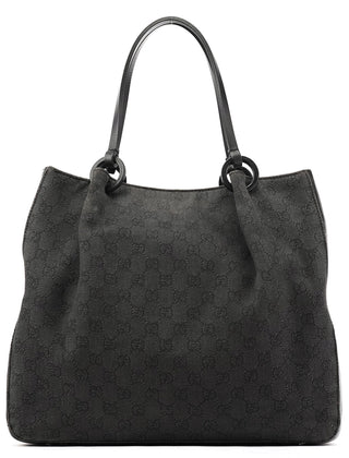Gucci 101920 Anthracite GG Canvas Tote Bag