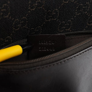 Gucci 101920 Brown GG Leather Tote Bag