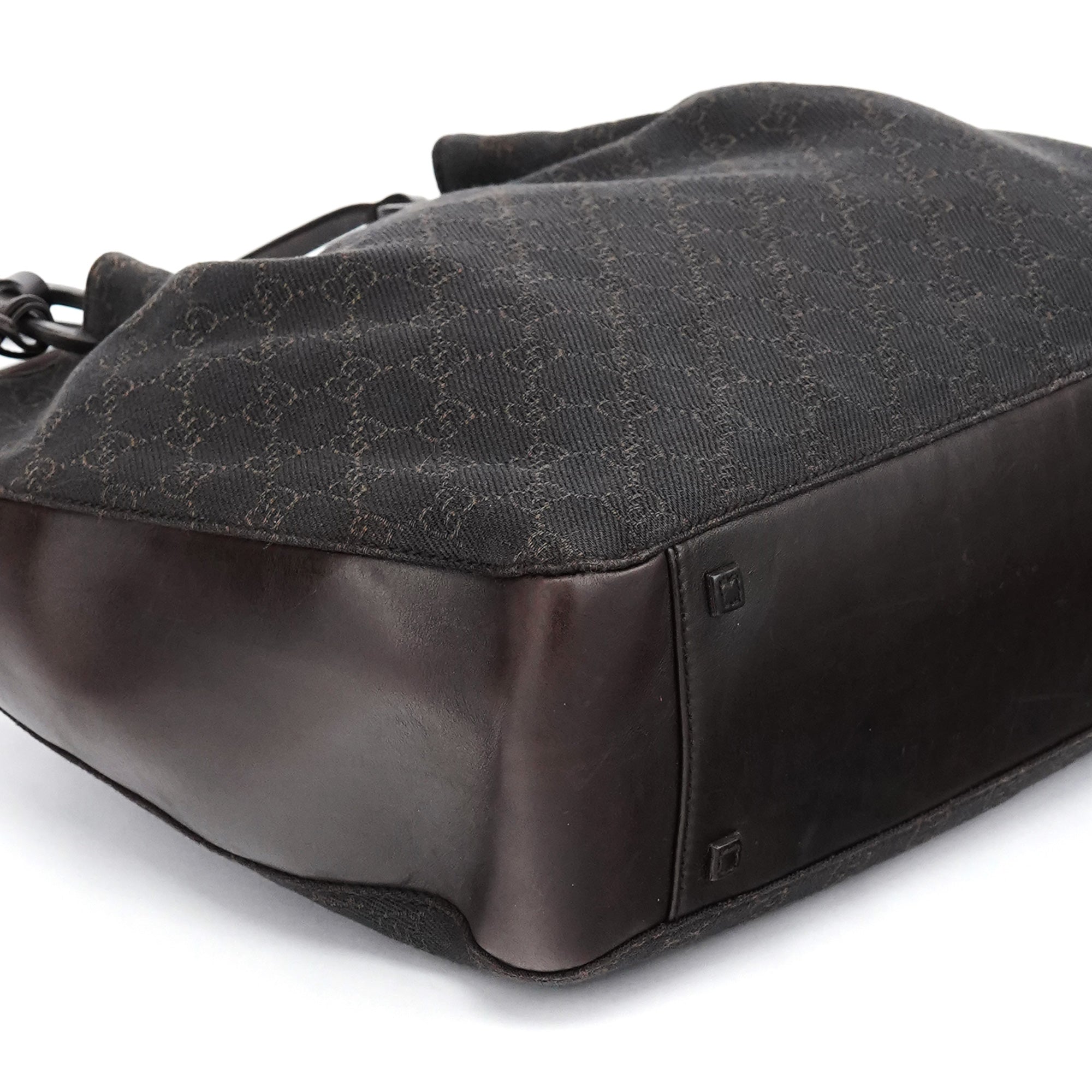 Gucci 101920 Tote Bag aus braunem GG Canvas
