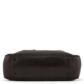 Gucci 101920 Brown GG Leather Tote Bag