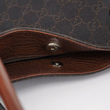 Gucci 101971 Brown GG Horsebit Tote Bag
