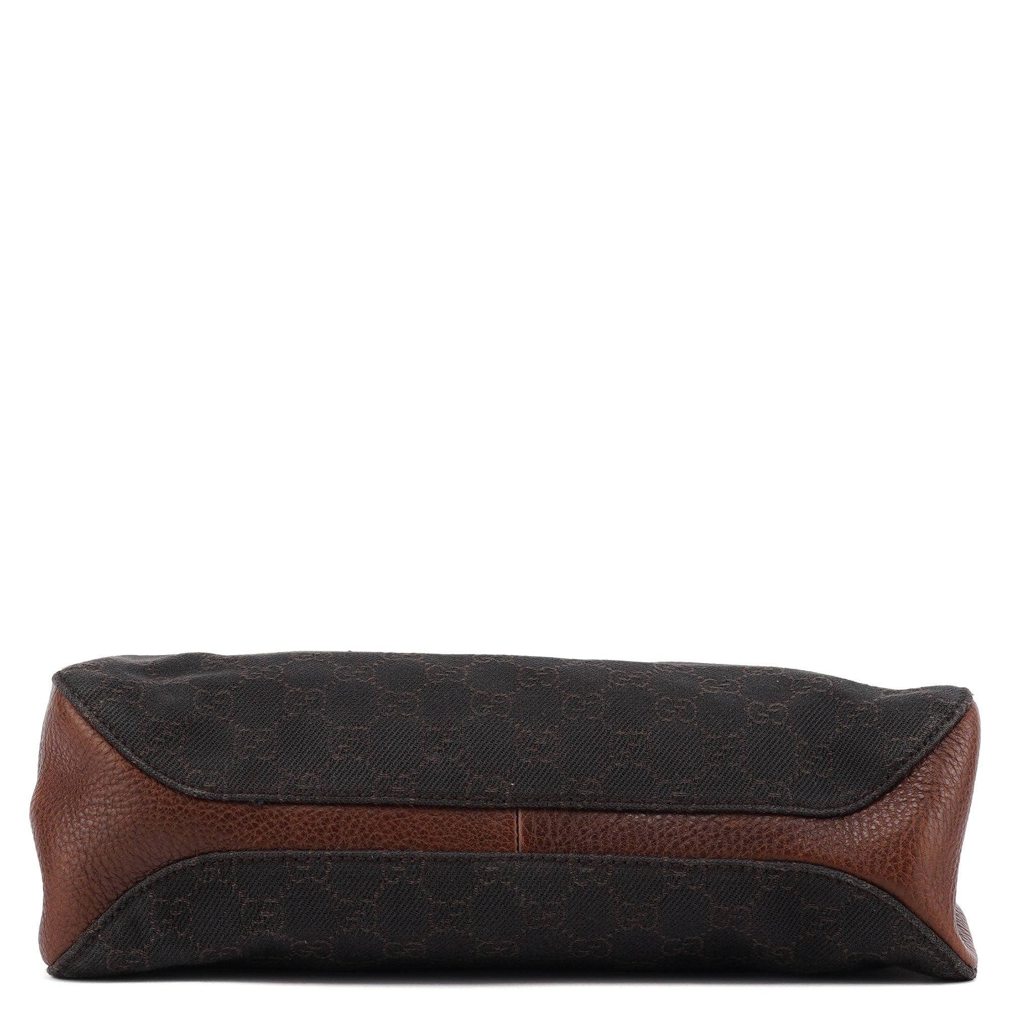 Gucci 101971 Brown GG Horsebit Tote Bag