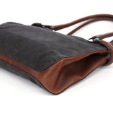 Gucci 101971 Brown GG Horsebit Tote Bag