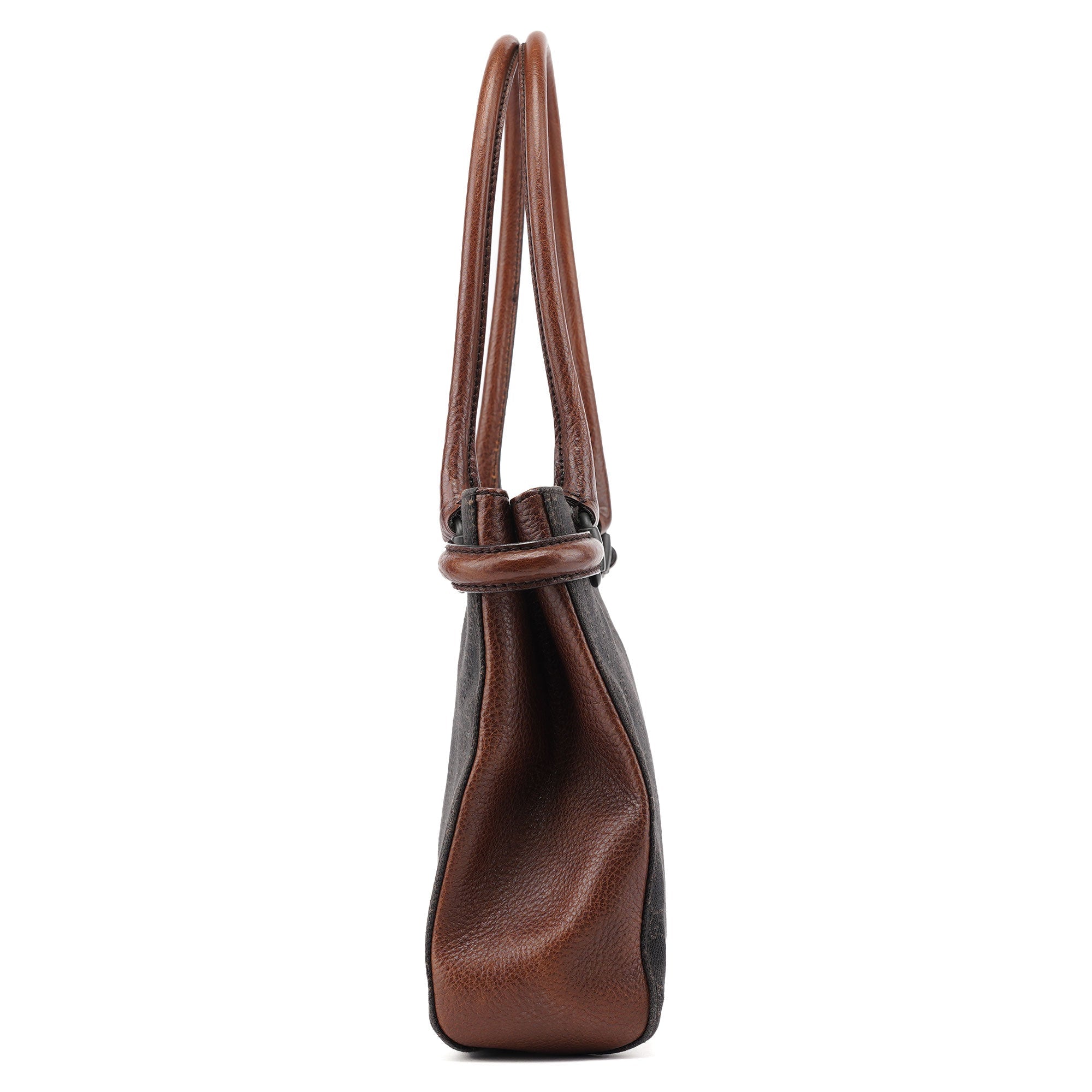 Gucci 101971 Brown GG Horsebit Tote Bag