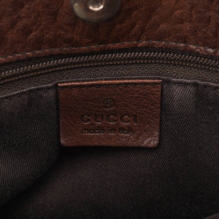 Gucci 101971 Brown GG Horsebit Tote Bag
