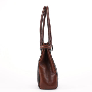 Gucci 101971 Brown GG Horsebit Tote Bag