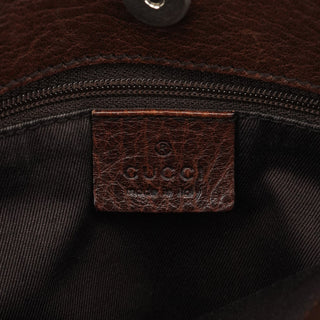 Gucci 101971 Brown GG Horsebit Tote Bag