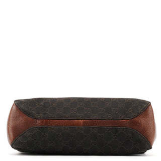 Gucci 101971 Brown GG Horsebit Tote Bag