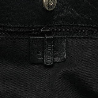 Gucci 101975 Anthracite GG Horsebit Shoulder Bag