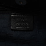 Gucci 101975 Black Suede Horsebit Shoulder Bag