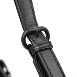 Gucci 101975 Black Suede Horsebit Shoulder Bag