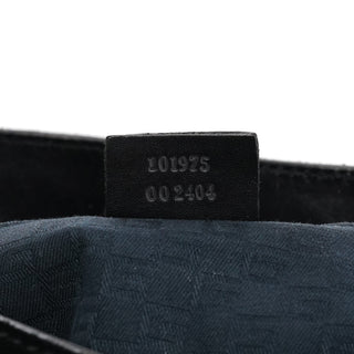 Gucci 101975 Black Suede Horsebit Shoulder Bag
