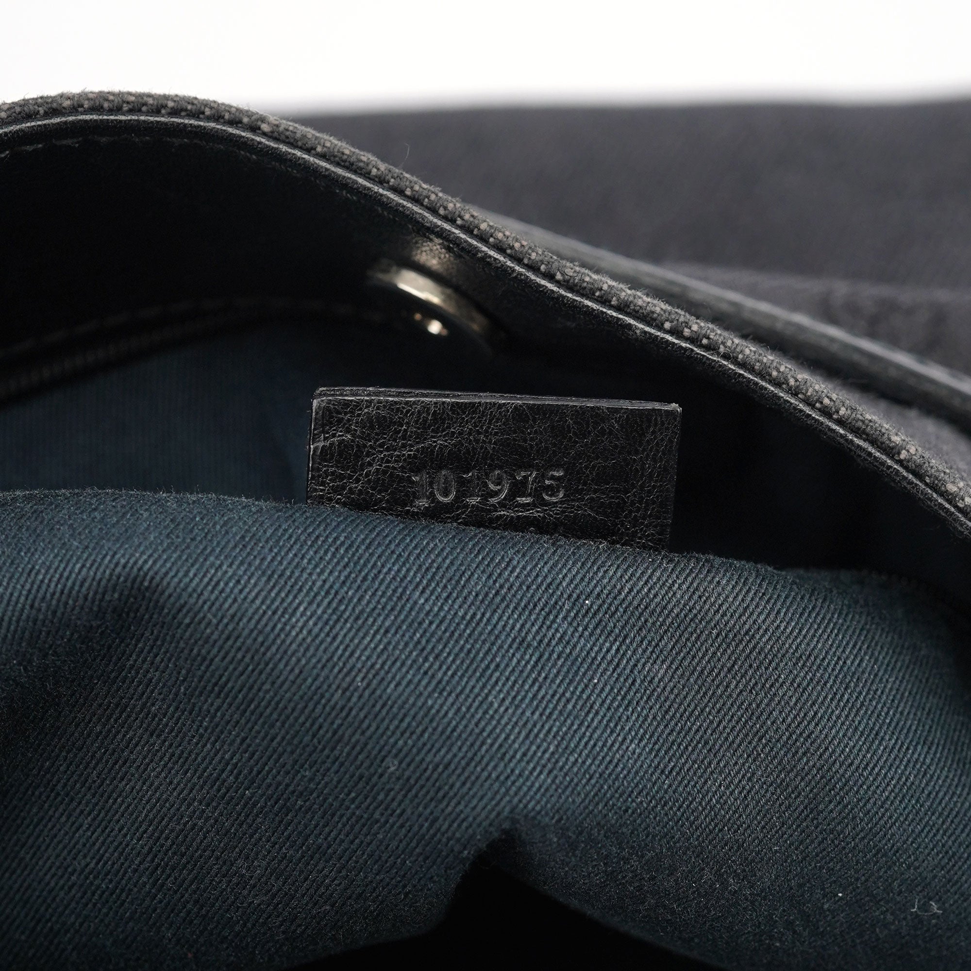 Gucci 101975 Brown GG Horsebit Shoulder Bag
