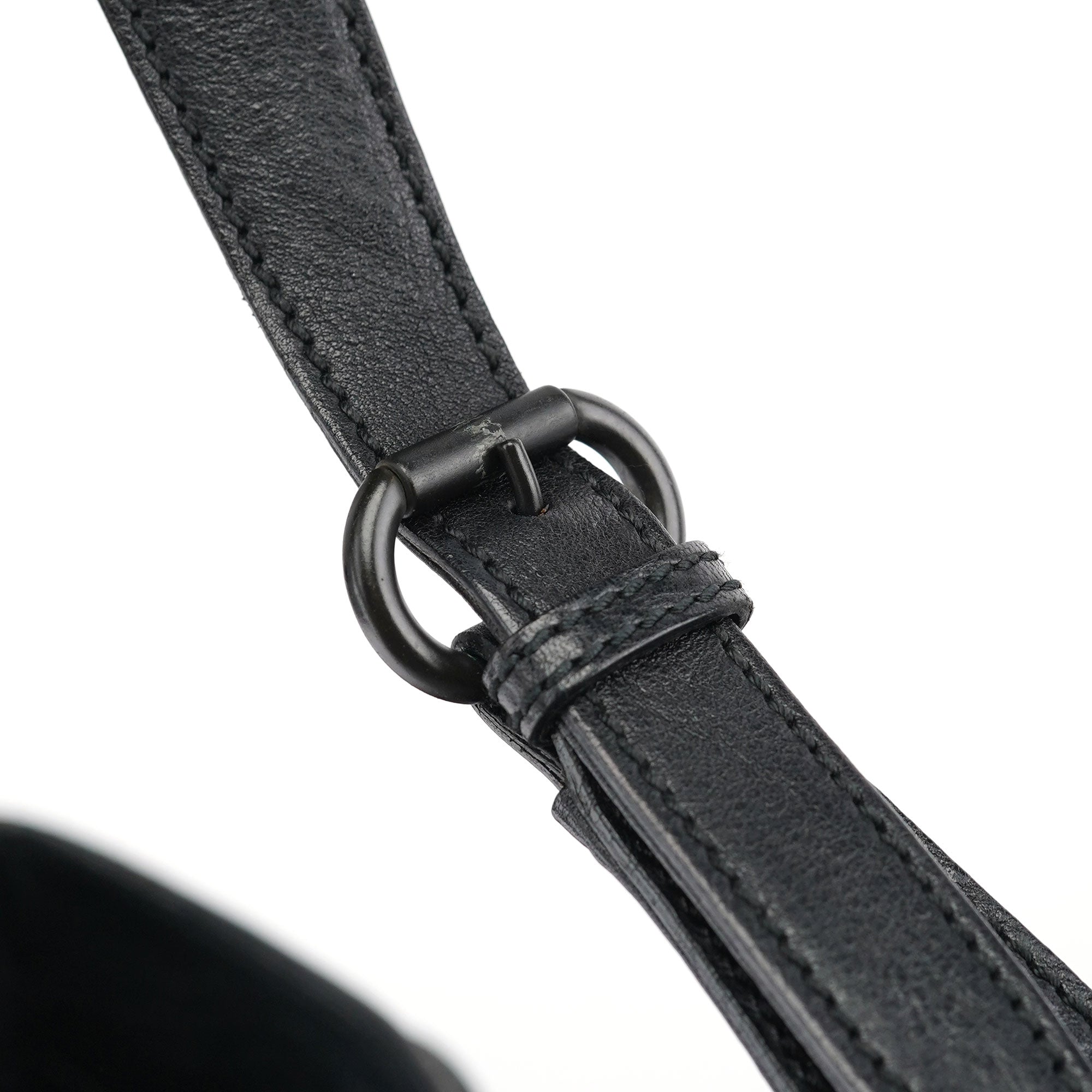 Gucci 101975 Brown GG Horsebit Shoulder Bag