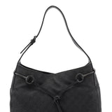 Gucci 101975 Brown GG Horsebit Shoulder Bag