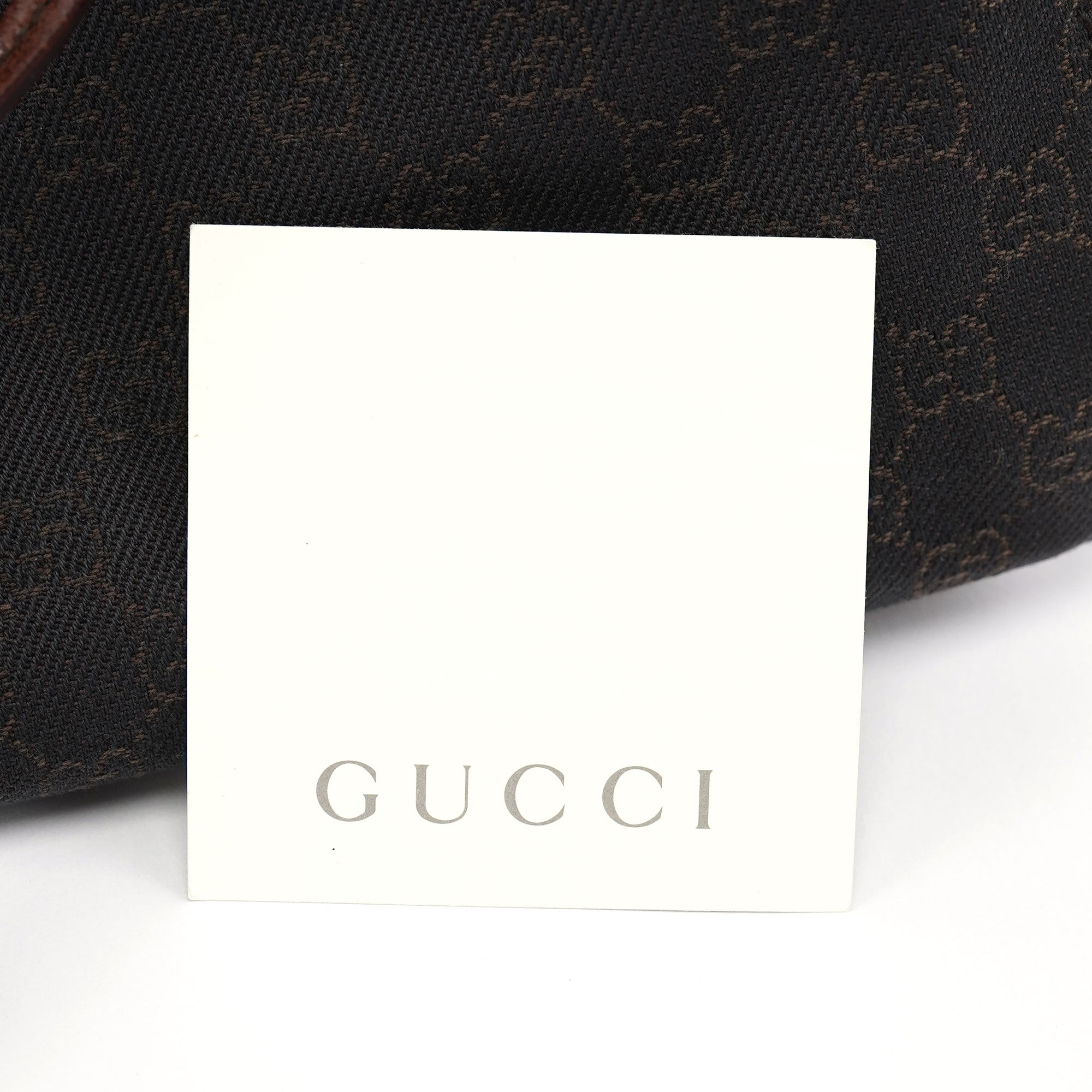 Gucci 101975 Brown GG Horsebit Shoulder Bag
